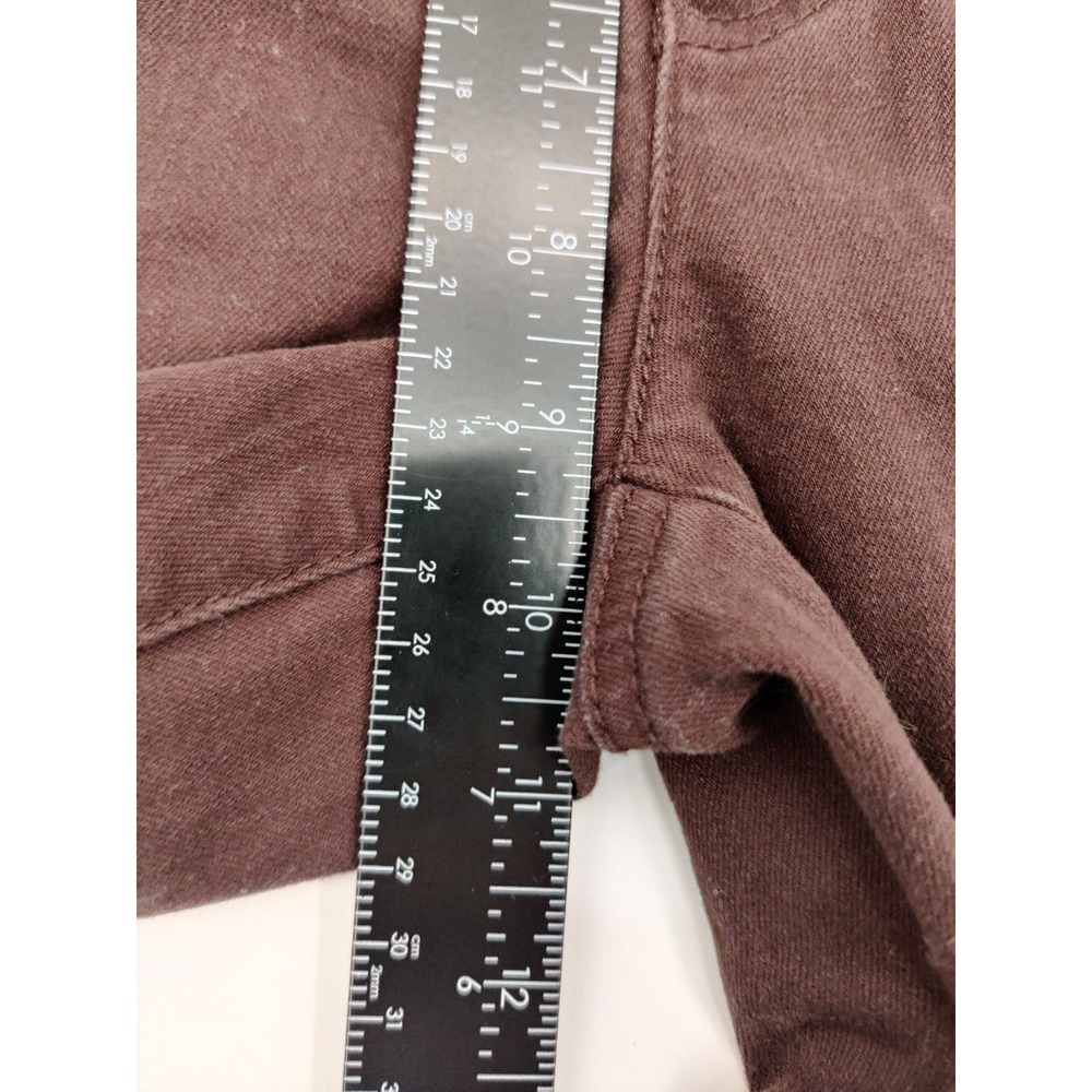 Chicos So Slimming Straight Leg Pants Brown Size 0.5 Regular Cotton Stretch - Picture 5 of 10